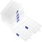 6-Pack Clear Jewelry Box 6 Pack Plastic Bead Storage Container, Earrings Storage Craft Organizer with Adjustable Dividers, 15 Compartments Each, 6.7" x 0.8"x 4"